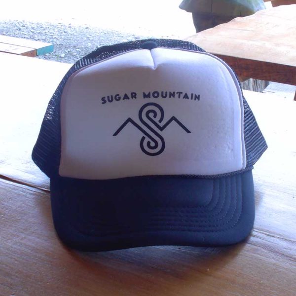 B&W Sugar Mountain Trucker hat